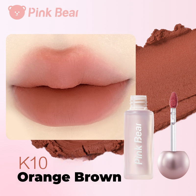 PINK BEAR Long-wear Silky Ceamy Matte Lip Mud T4313