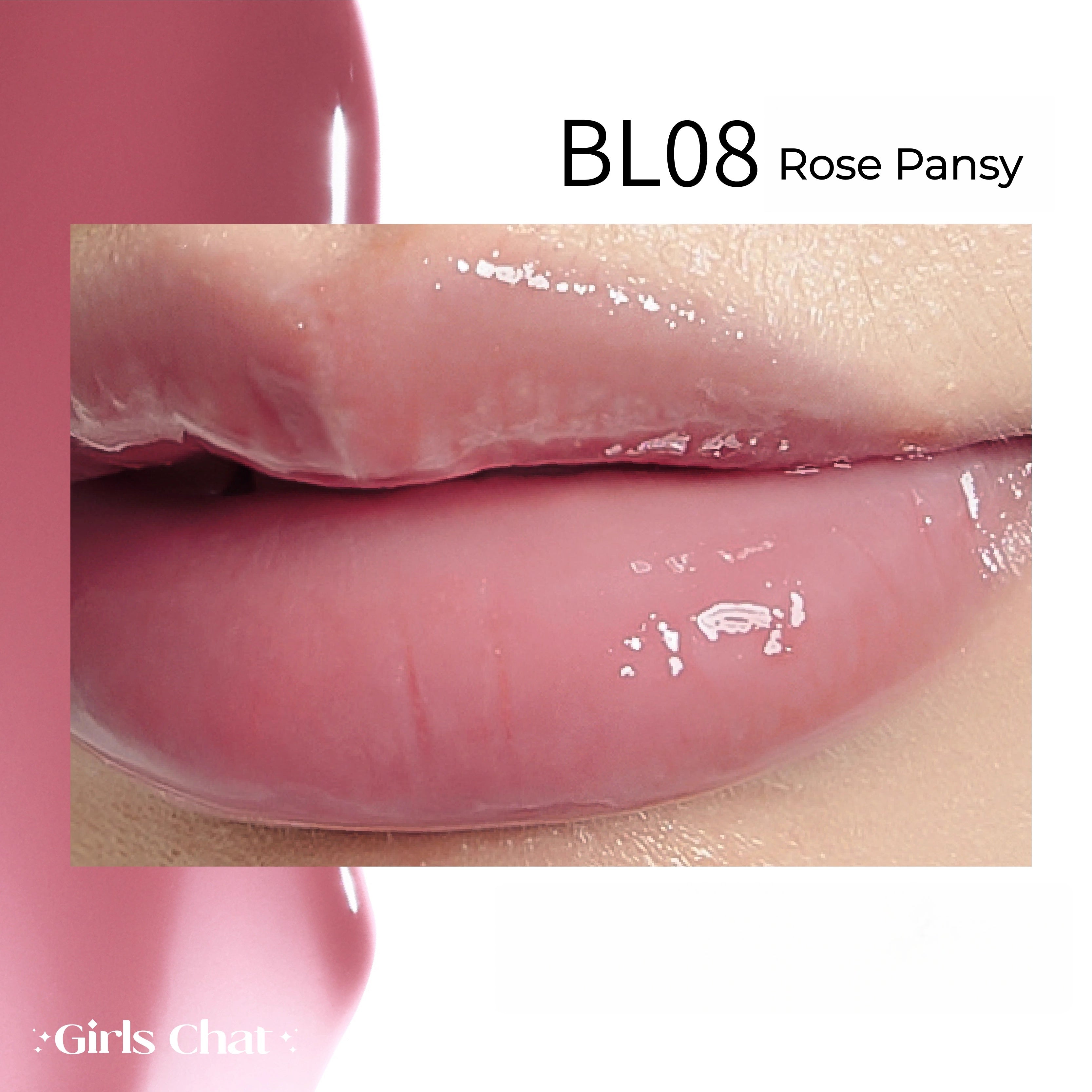 GIRLS CHAT Romantic Rebel Collection Glossy Lip Gloss T5368