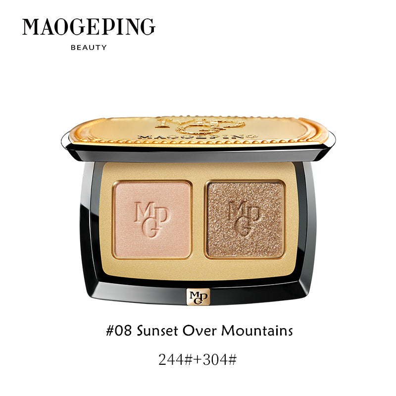 MAOGEPING Sculpture 2 & 4 Colors Eyeshadow Palette T3912