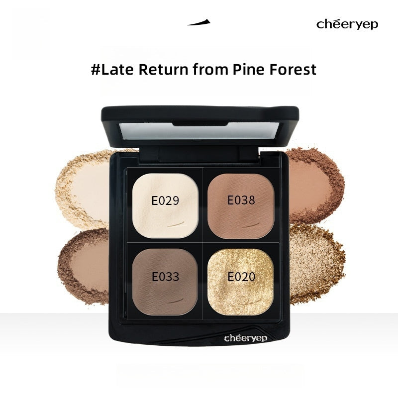 QianYan Fantasy Color 4 Colors Eyeshadow Palette T4436