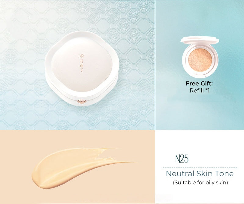 Florasis Long-wear Moist Concealer Air Cushion Foundation T4903