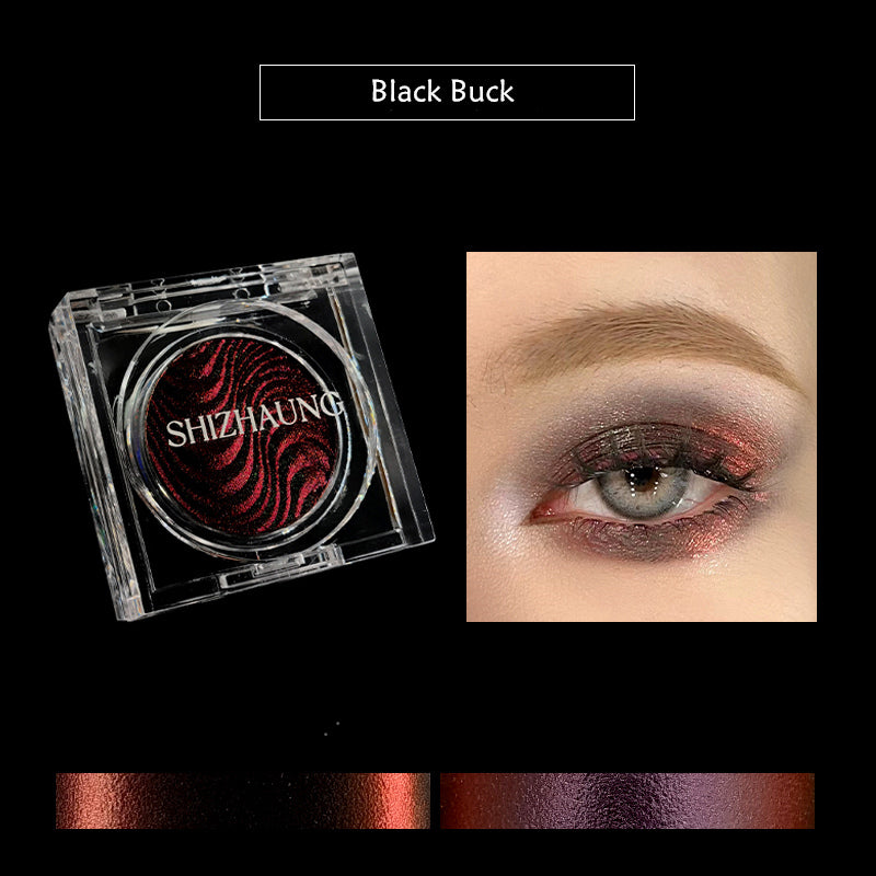 SHIZHUANG Højpigmenteret Kreativ Kamæleon Øjenskygge T3986