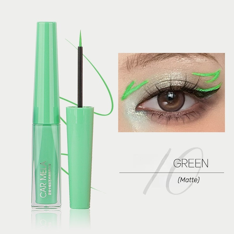 Carmela Vandfast Farverig Mat &amp; Perlemors Eyeliner Pen T4533