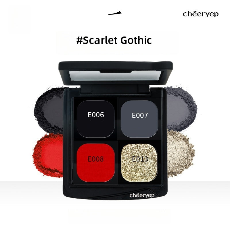 QianYan Fantasy Color 4 Colors Eyeshadow Palette T4436