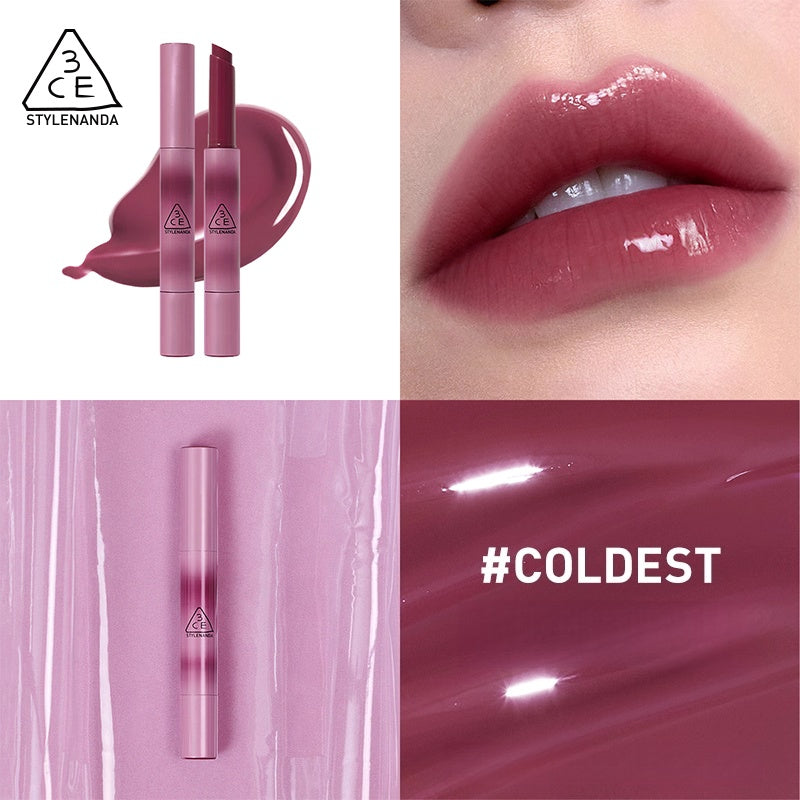 3CE Shine Reflector Glossy Moisturize Mirror Lipstick T5295