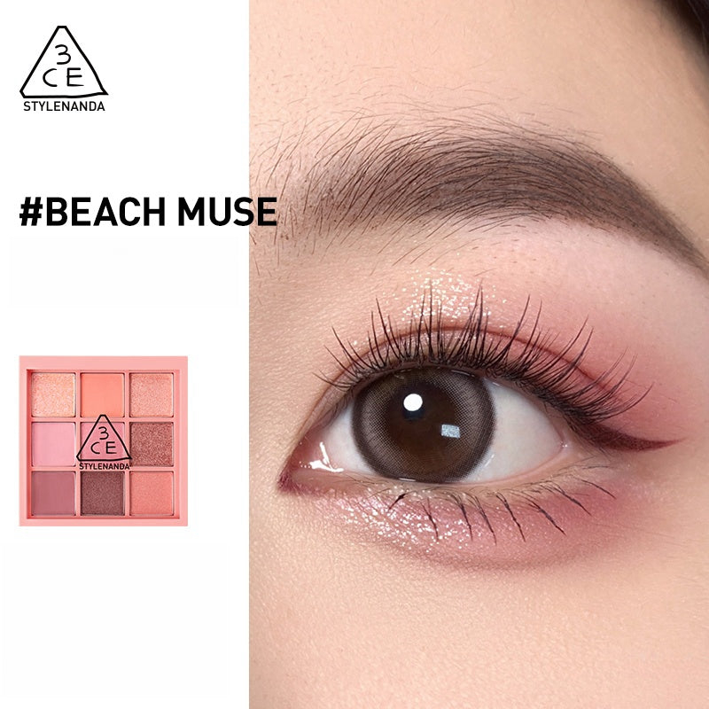 3CE New Bloom 9-farvet øjenskyggepalette T4407