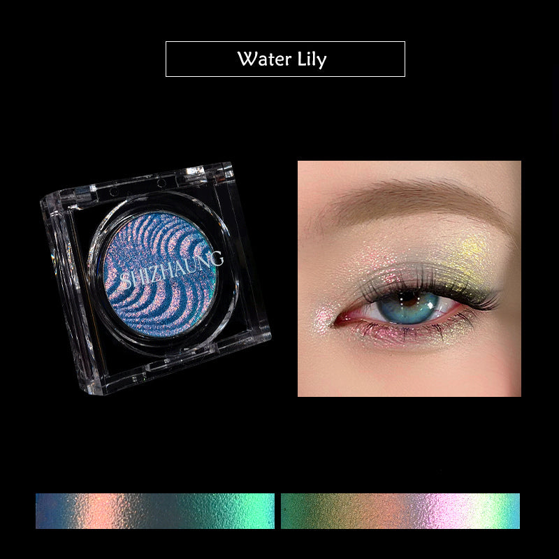 SHIZHUANG Højpigmenteret Kreativ Kamæleon Øjenskygge T3986