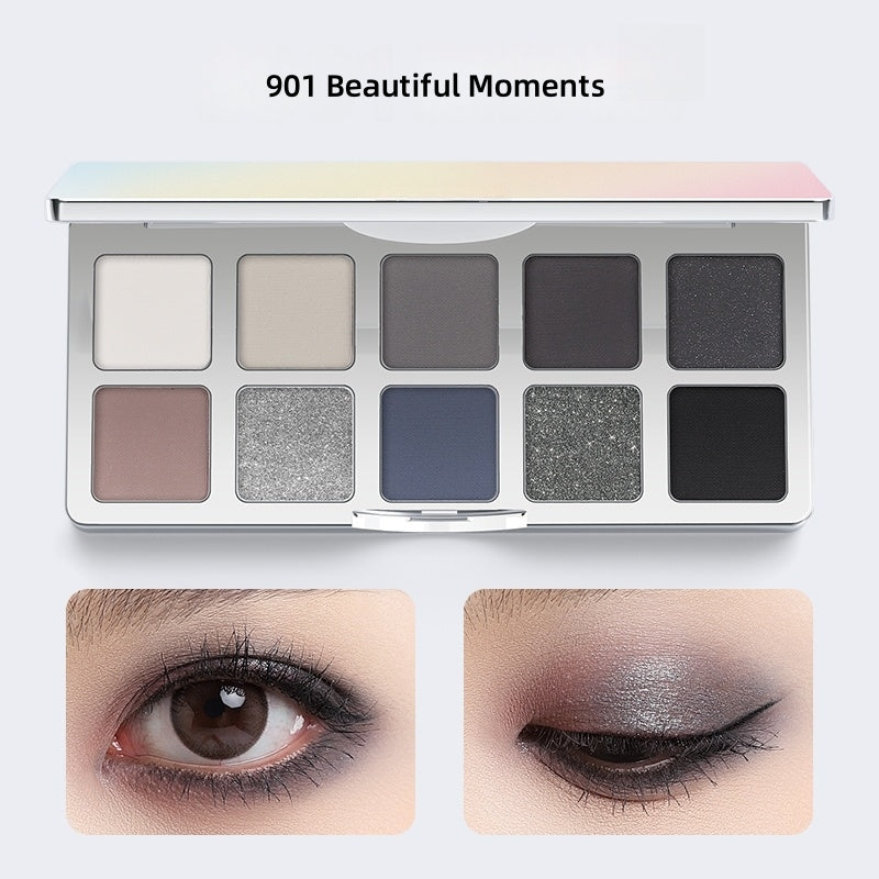 SheDella Colorful Dream 10-Color Eyeshadow Palette T4434