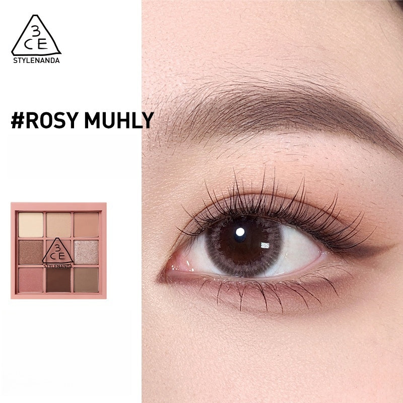 3CE New Bloom 9-Colors Eyeshadow Palette T4407