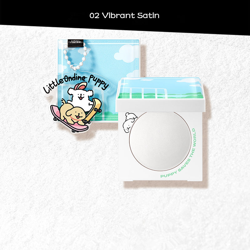 بودرة هايلايتر لامعة وغير لامعة من ليتل أوندين، سلسلة بابي هاج، T3797