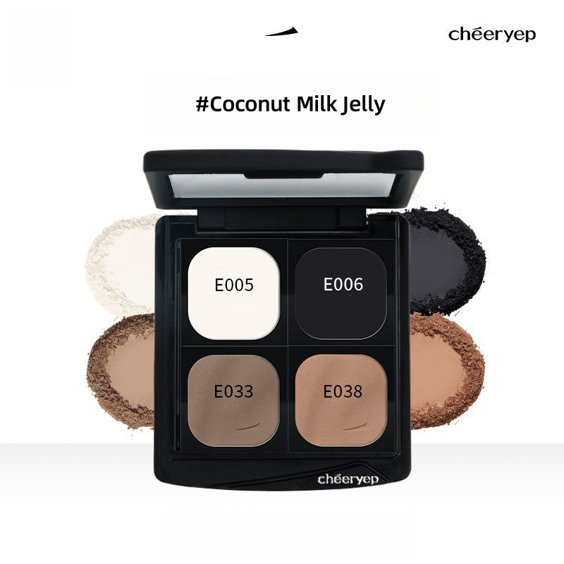 QianYan Fantasy Color 4 Colors Eyeshadow Palette T4436