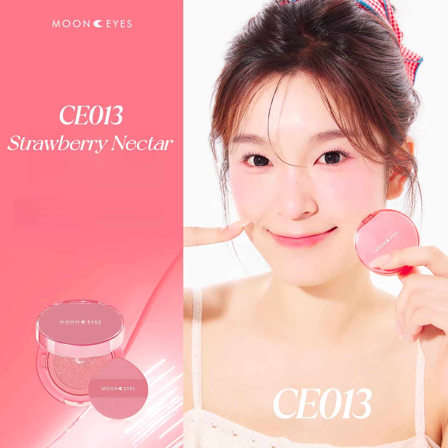 MOONEYES Emotional Explorer Collection Long-wear Moist Air Cushion Blusher T5471