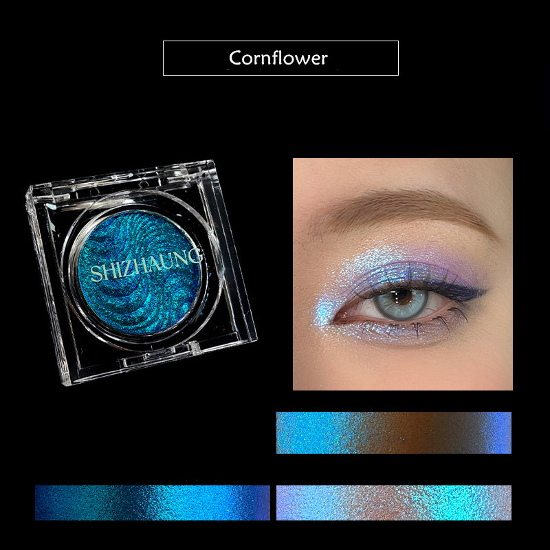 SHIZHUANG Højpigmenteret Kreativ Kamæleon Øjenskygge T3986