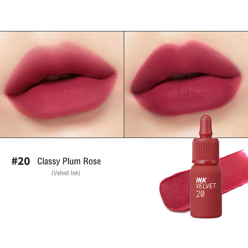 PERIPERA Rose Collection Ink Velvet Matte Lip Gloss T4386