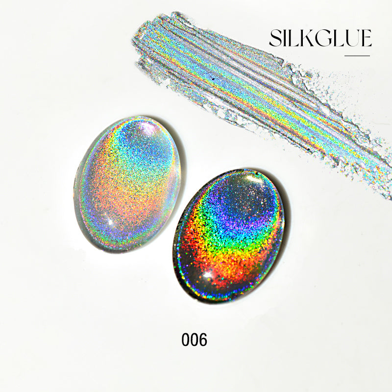 KellyKessa Professional Magic Rainbow Holographic Mermaid Nail Powder T3495