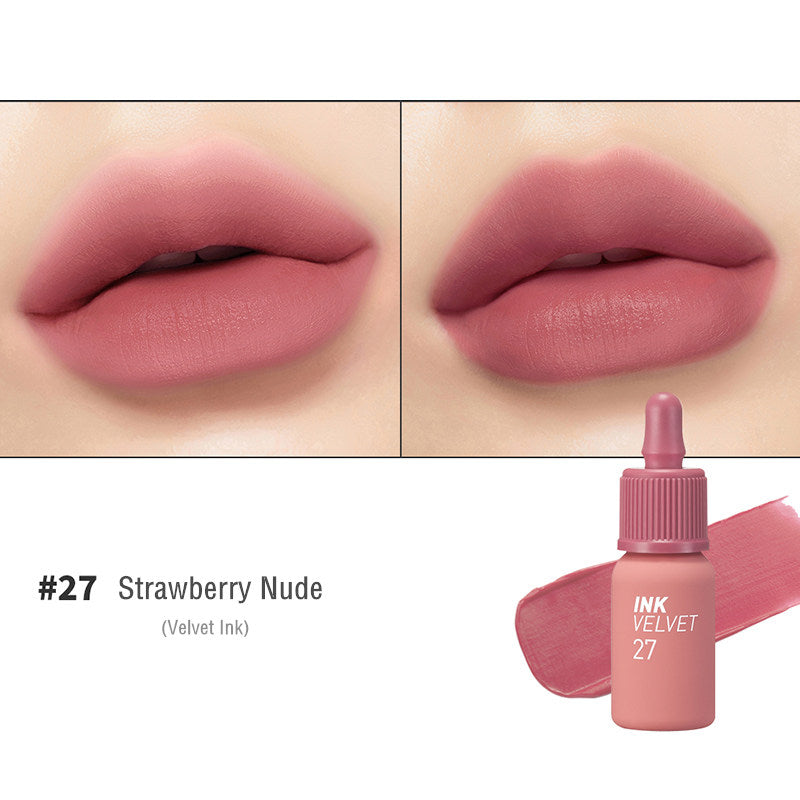 PERIPERA Rose Collection Ink Velvet Matte Lip Gloss T4386