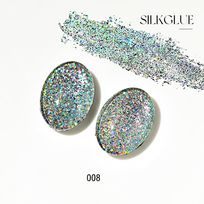 KellyKessa Professional Magic Rainbow Holographic Mermaid Nail Powder T3495