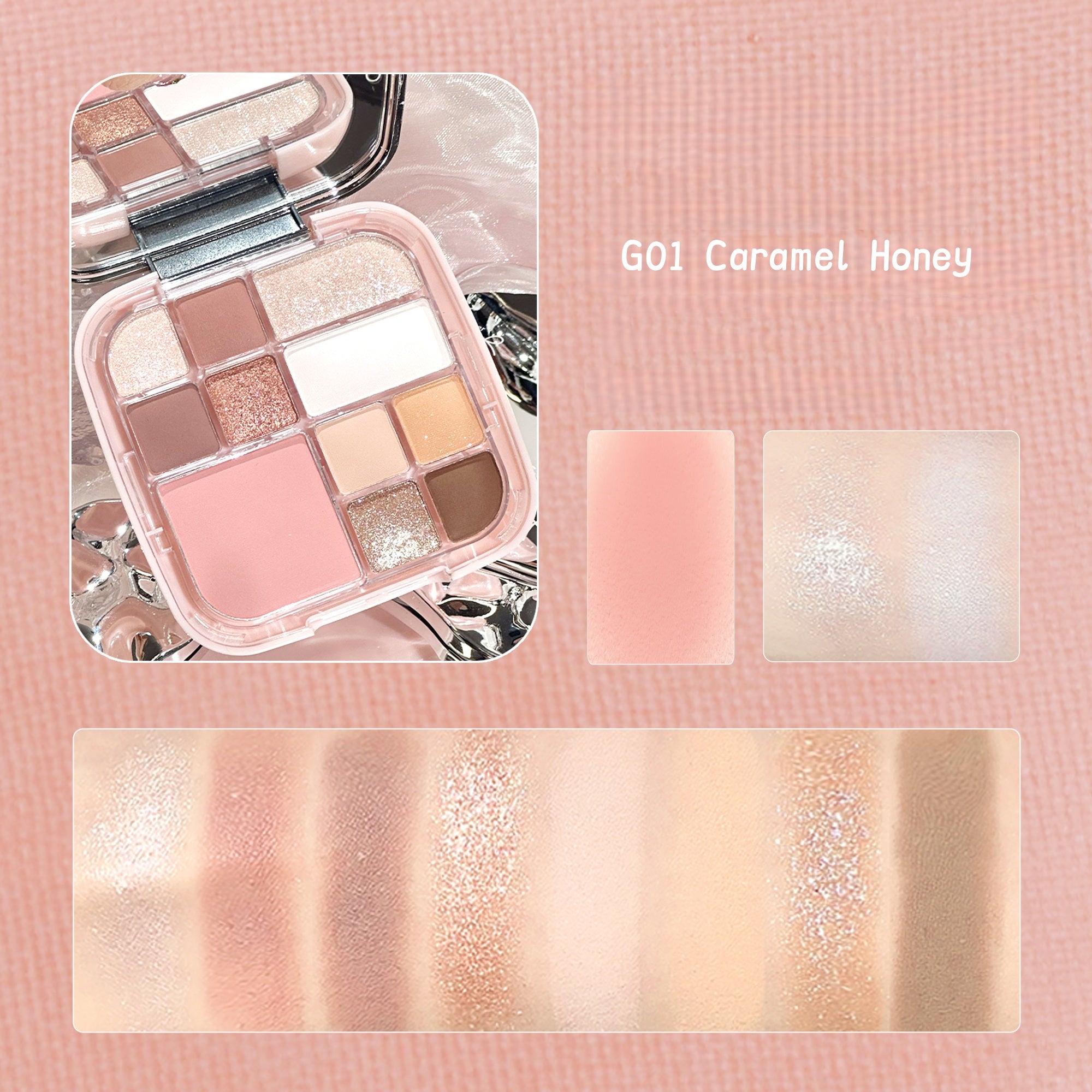 GOGO TALES Butterfly Shadow 11-color Smokey Eyeshadow Palette T5086