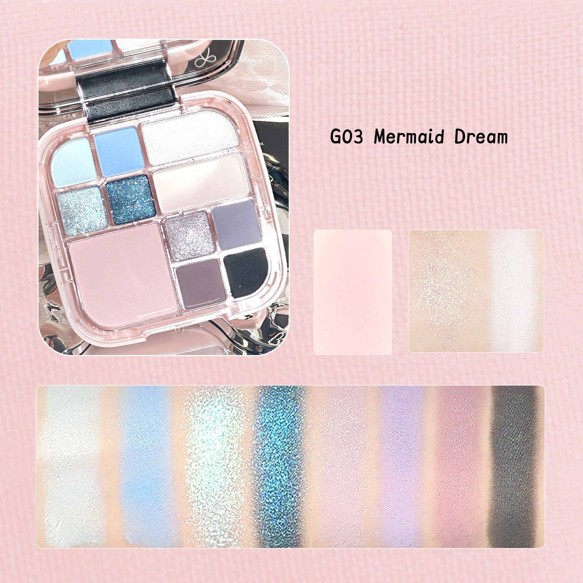 GOGO TALES Butterfly Shadow 11-color Smokey Eyeshadow Palette T5086
