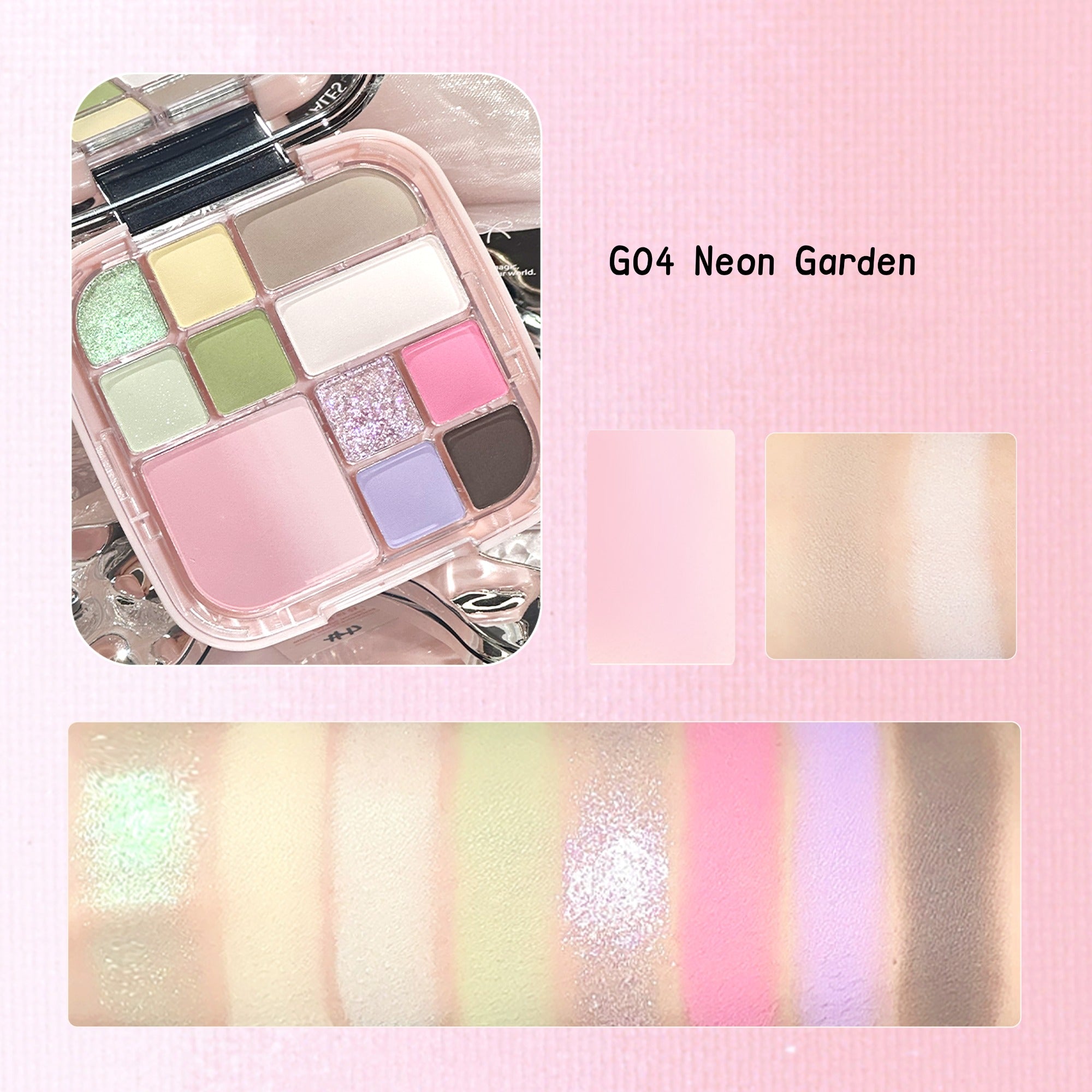 GOGO TALES Butterfly Shadow 11-color Smokey Eyeshadow Palette T5086