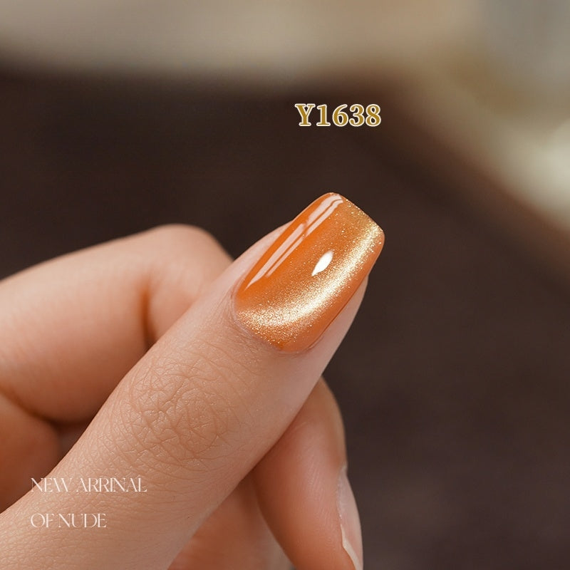 KellyKessa 15ml Flowing Gold Cat Eye Gel Polish T4523