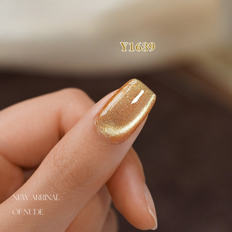 フェイスジェル・ゲル yuumi KellyKessa 15ml Flowing Gold Cat Eye Gel Polish T4523
