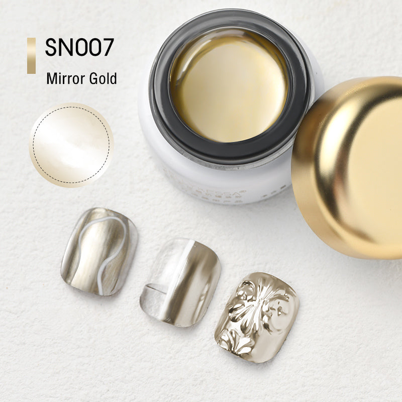 KellyKessa 6g Professional Nail Art Design Mirror Metallic Gel Polish T3492