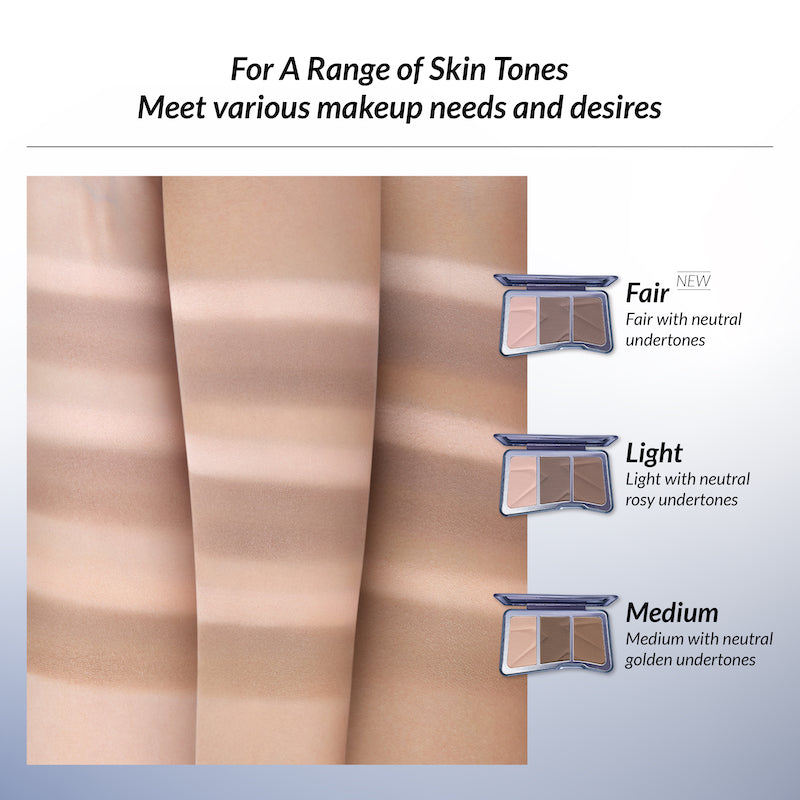 KALEIDOS Symphony Tricolor Matte Contour Palette T3532