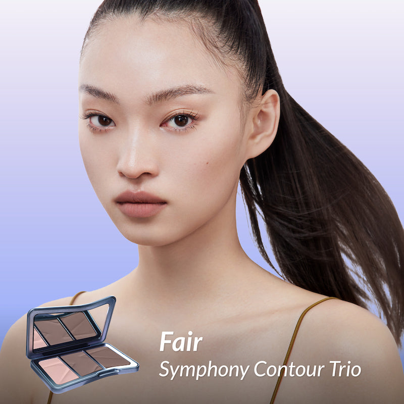 KALEIDOS Symphony Tricolor Matte Contour Palette T3532