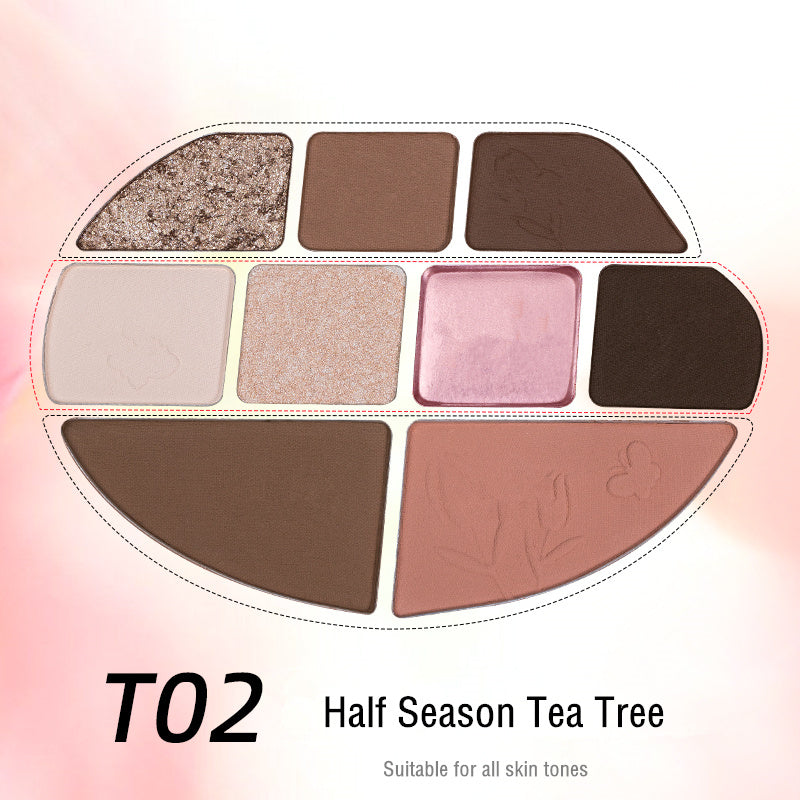 ROMANTIC BEAUTY Flower Spectrum All-In-One Makeup Palette T3828