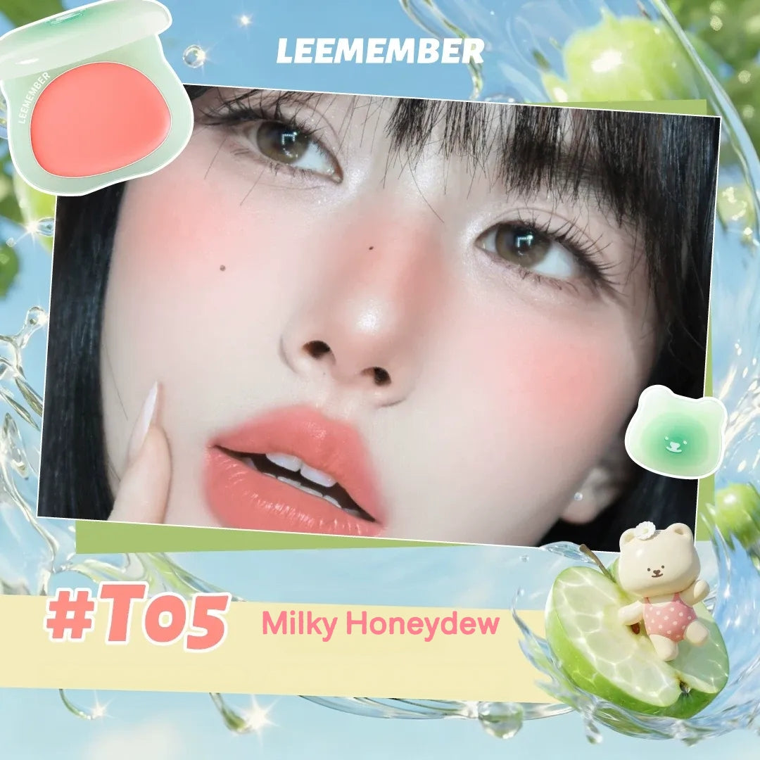 LEEMEMBER Multi-use Makeup Cream for Blusher & Lipstick T6017
