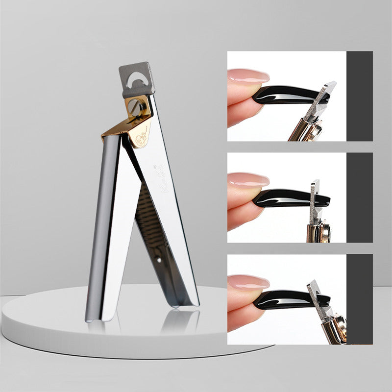 KaSi U-shaped Flat Scissors For Acrylic Extension Nails T3300