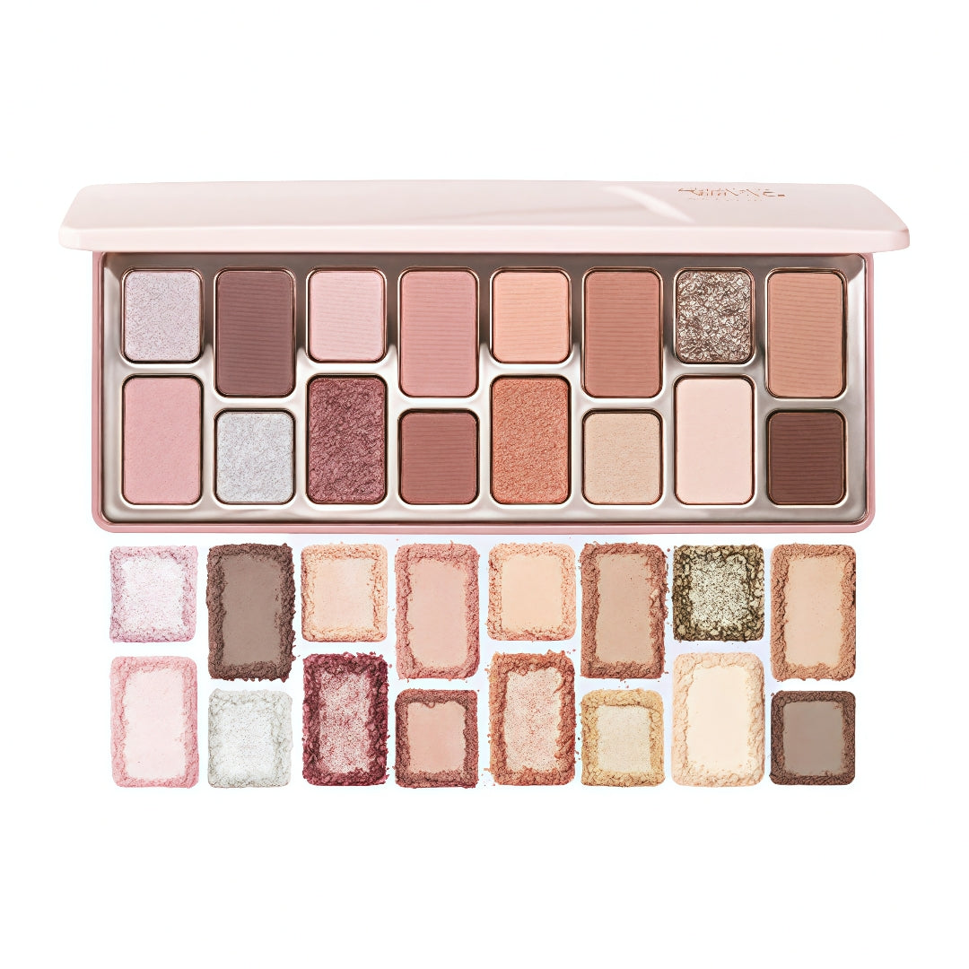 QianYan 16 Colors Polarized & Matte Eyeshadow Palette T3711