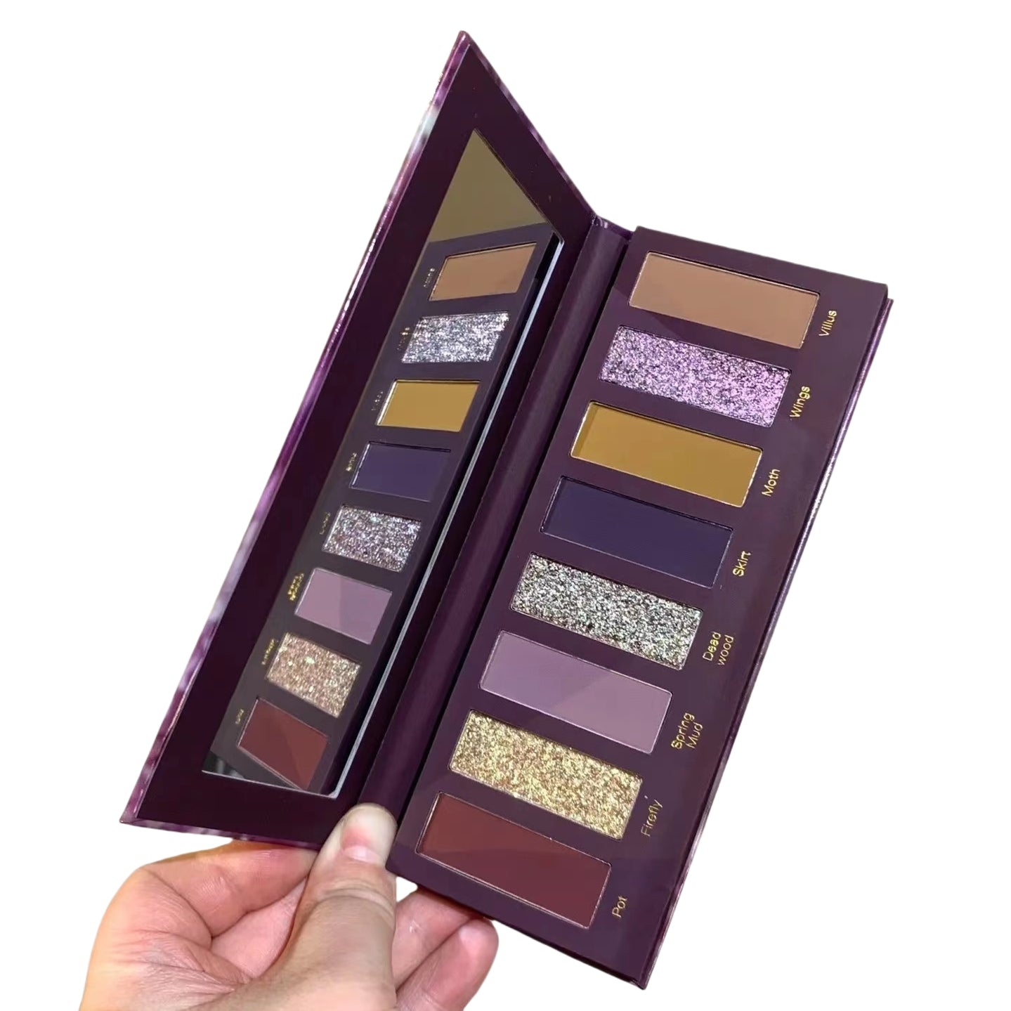Narimi Purple Dead Wood 8-Color Eyeshadow Palette (5.0) T3945