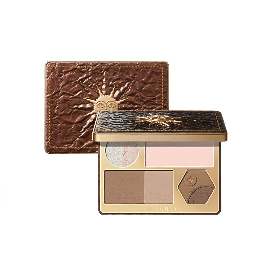 Girlcult Gold Digger Belle Series Highlighter &amp; Contour Makeup Palette T3972