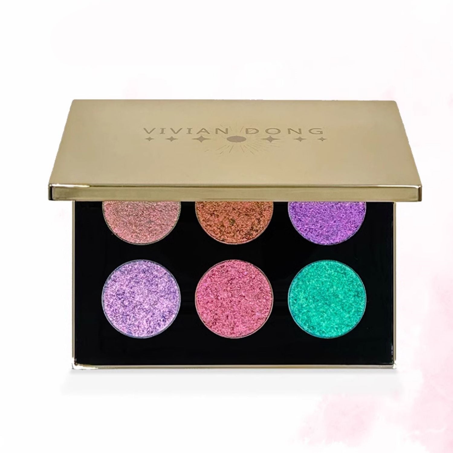 VIVIAN DONG 6-Color Optical Chameleon Eyeshadow Palette T4037