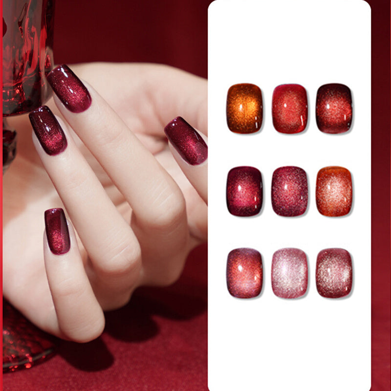 KellyKessa 15ml Queen of Hearts Small Bulb Cat Eye Gel Polish T4066