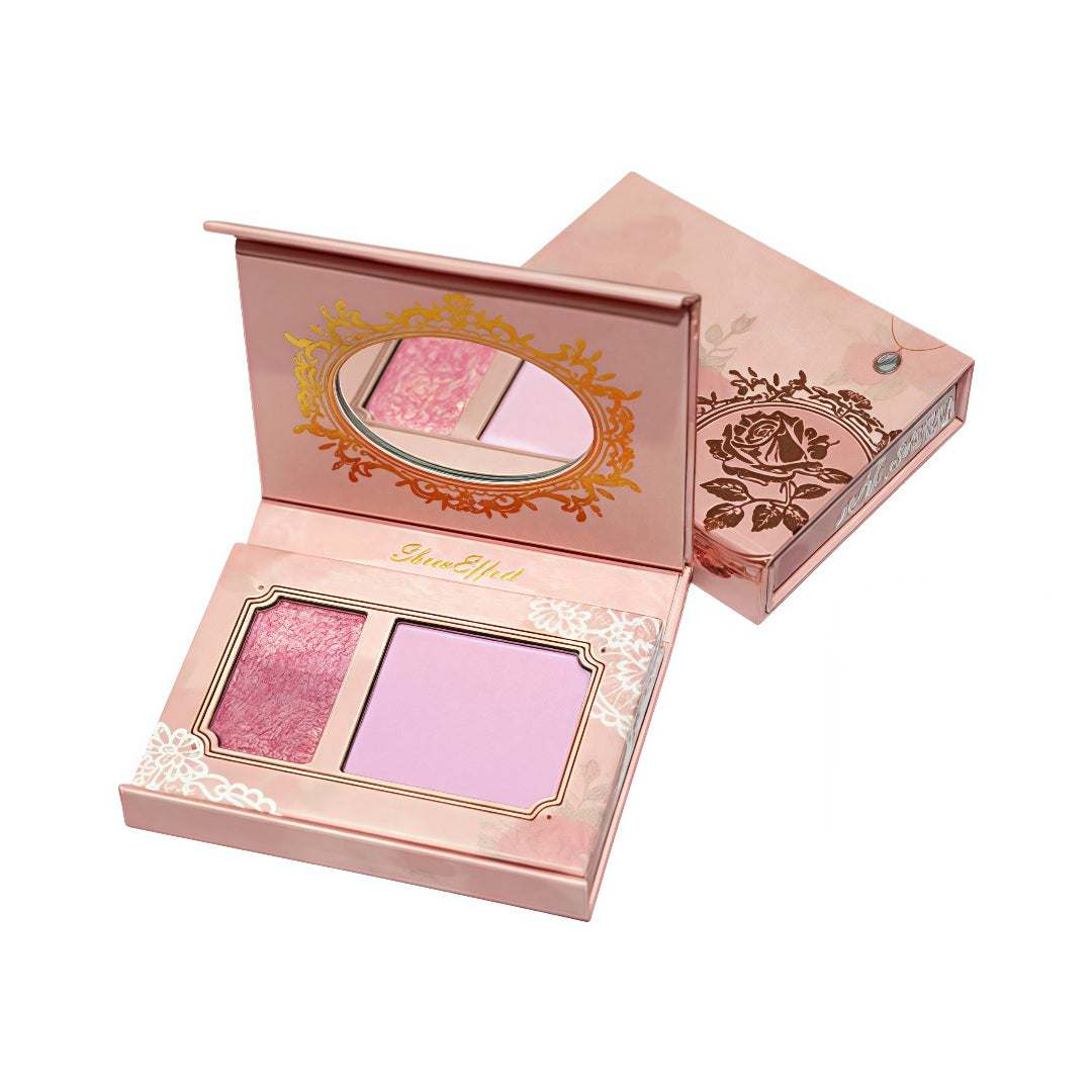 SheenEffect Highlighter & Blusher Makeup Palette T4115