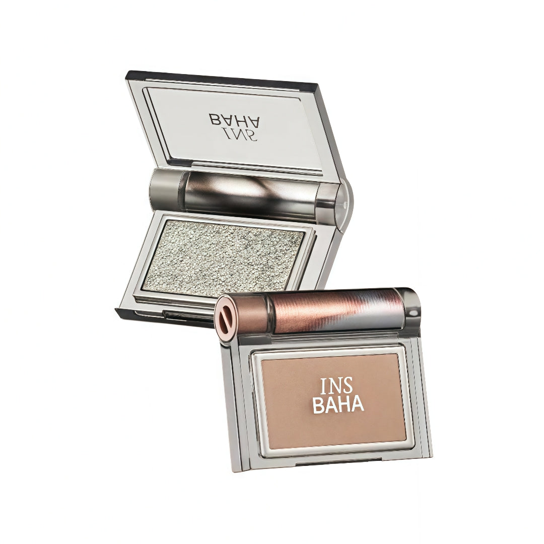 INSBAHA Matte & Pearlescent Monochrome Eyeshadow T4119