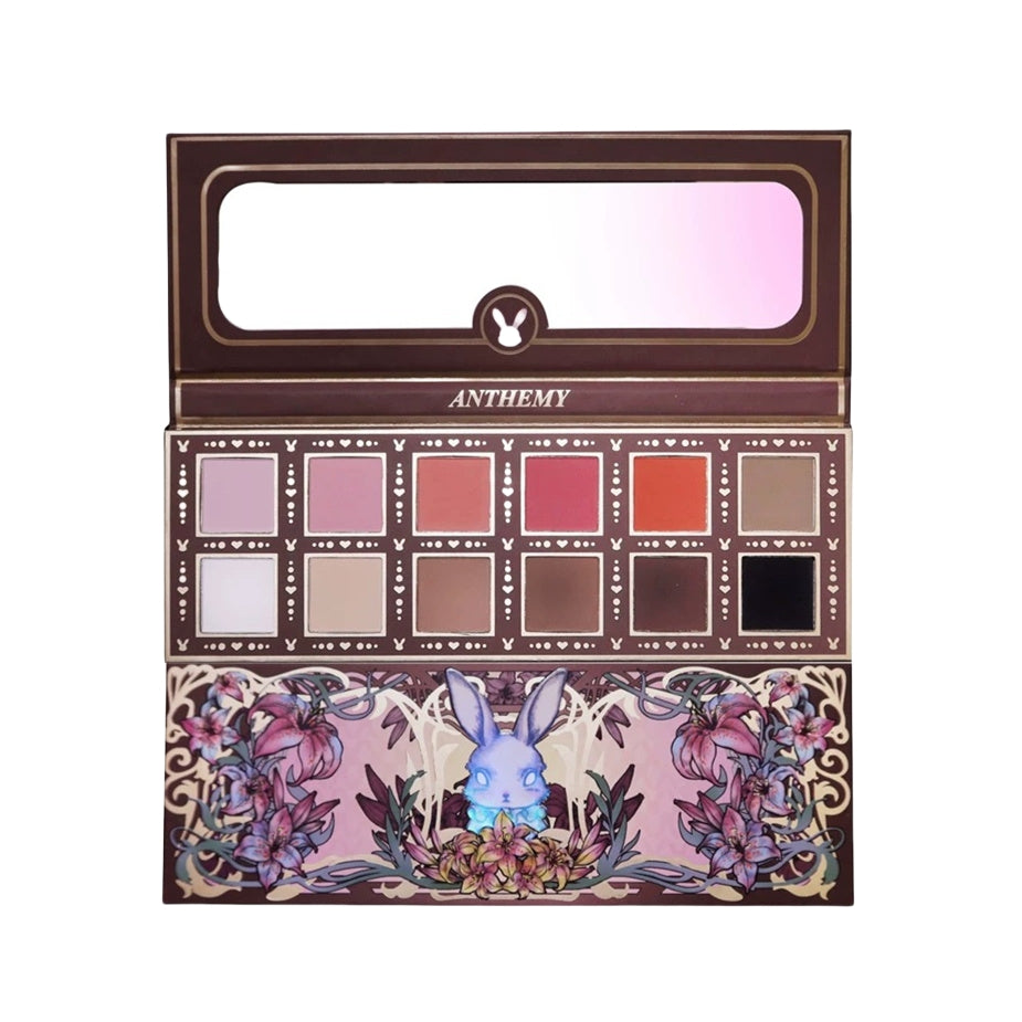 ANTHEMY Dance of Jade Rabbit 12-Color Matte Eyeshadow Palette (2.0) T4143
