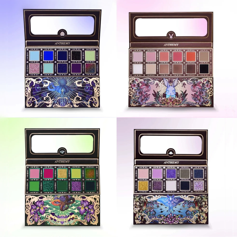 ANTHEMY Creatures Atlas Collection All-In-One 4 Pcs Eyeshadow Palette Set (2.0) T4144