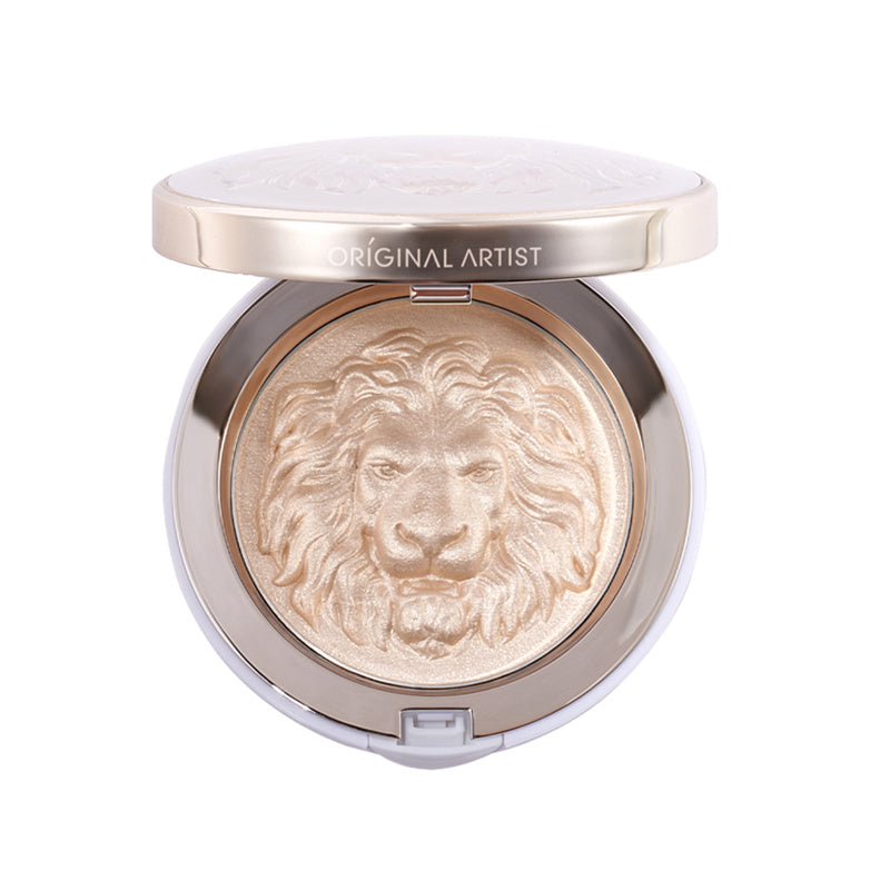 ORIGINAL ARTIST Lion Fine Shimmer Highlighter Palette T4172