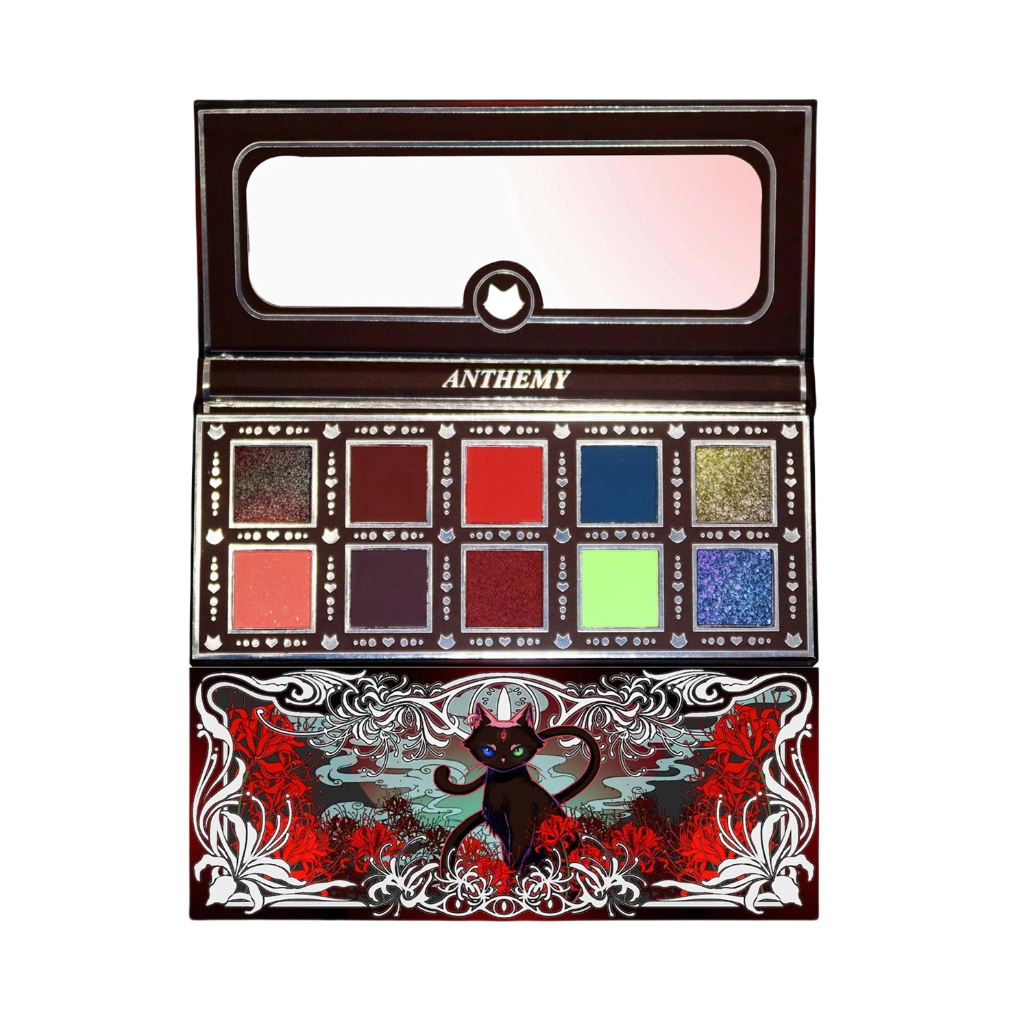 ANTHEMY Black Cat 10-farvet kameleon øjenskyggepalette (3.0) T4275 