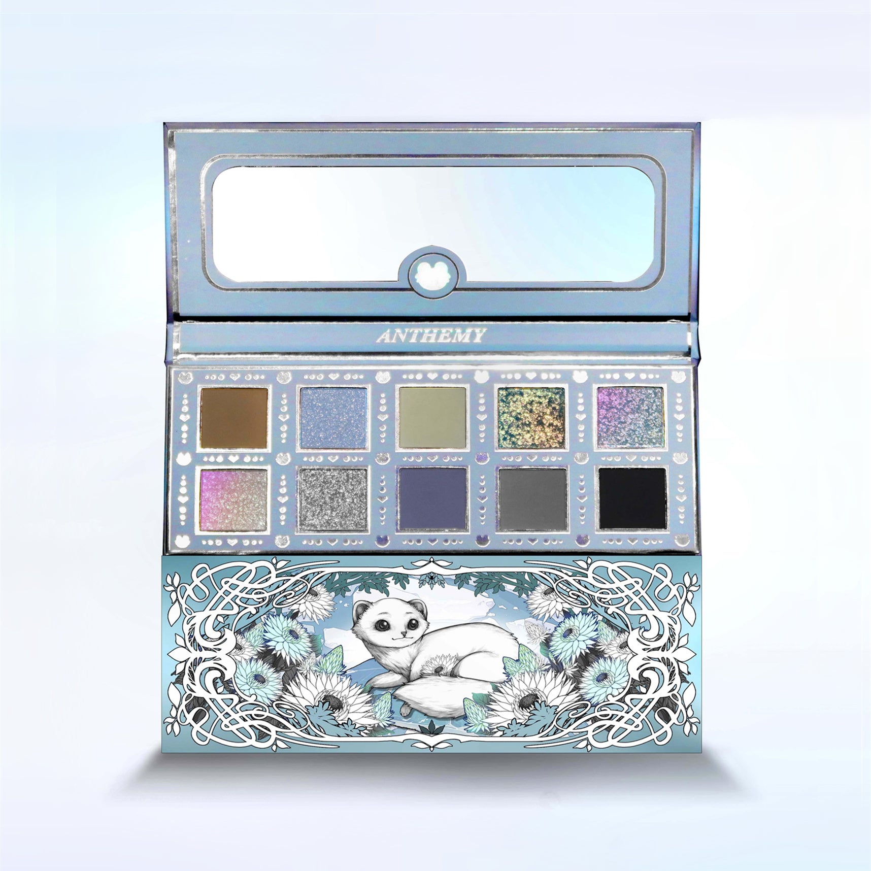 ANTHEMY Ice Ferret 10-Color Chameleon Eyeshadow Palette (3.0) T4277