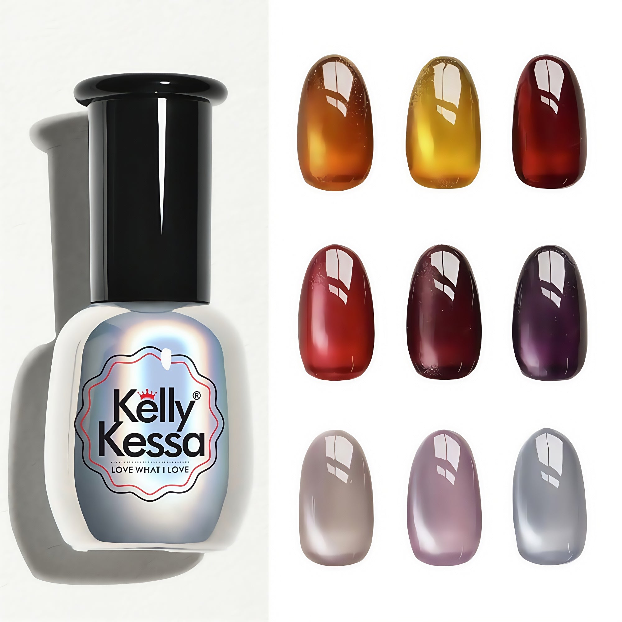 KellyKessa 15ml Heroine Collection Cat Eye Gel Polish T4465