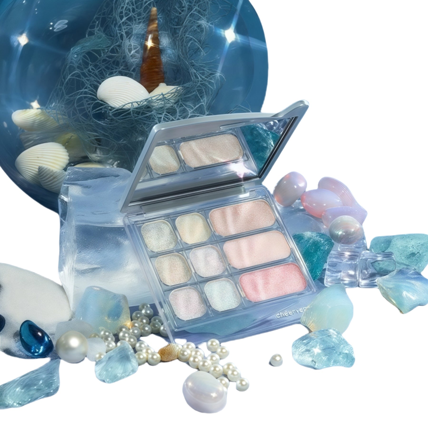 QianYan Phantom Glaze Collection DIY Chameleon Eyeshadow Palette