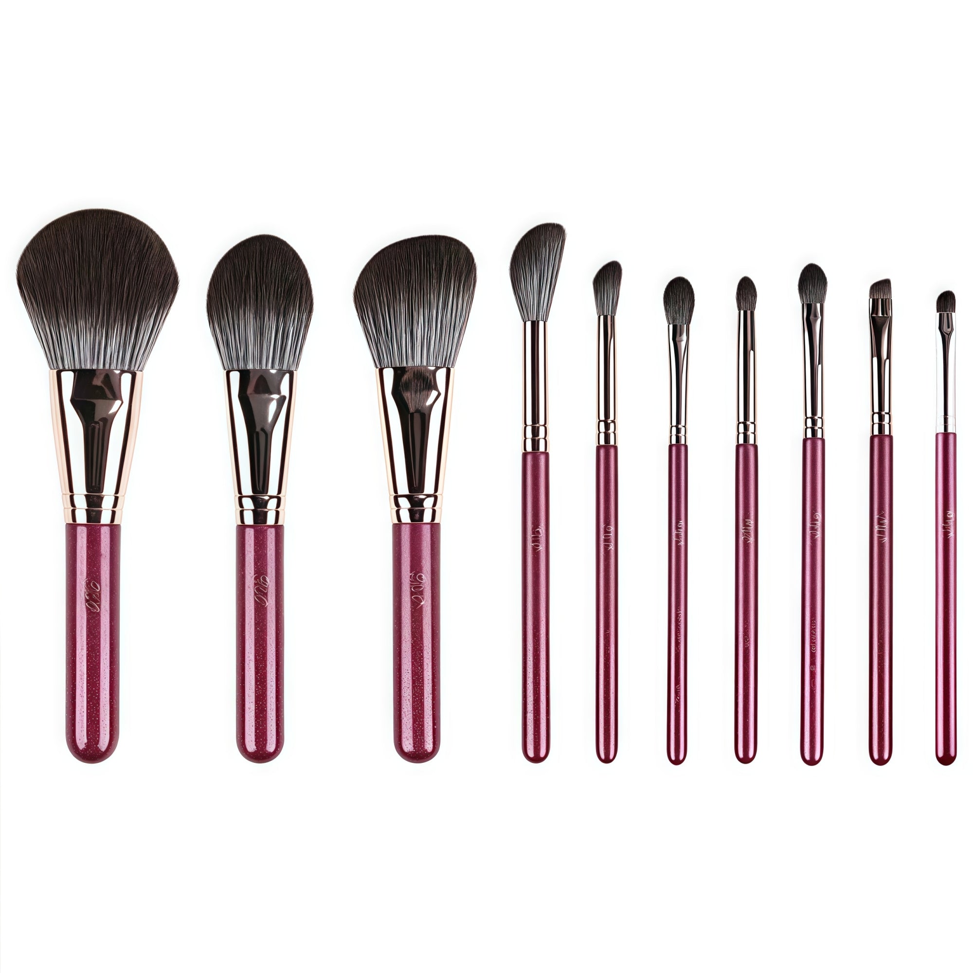 FIX+ Peach Blossom Collection Professional Makeup Brush 10 Pcs Set T4922