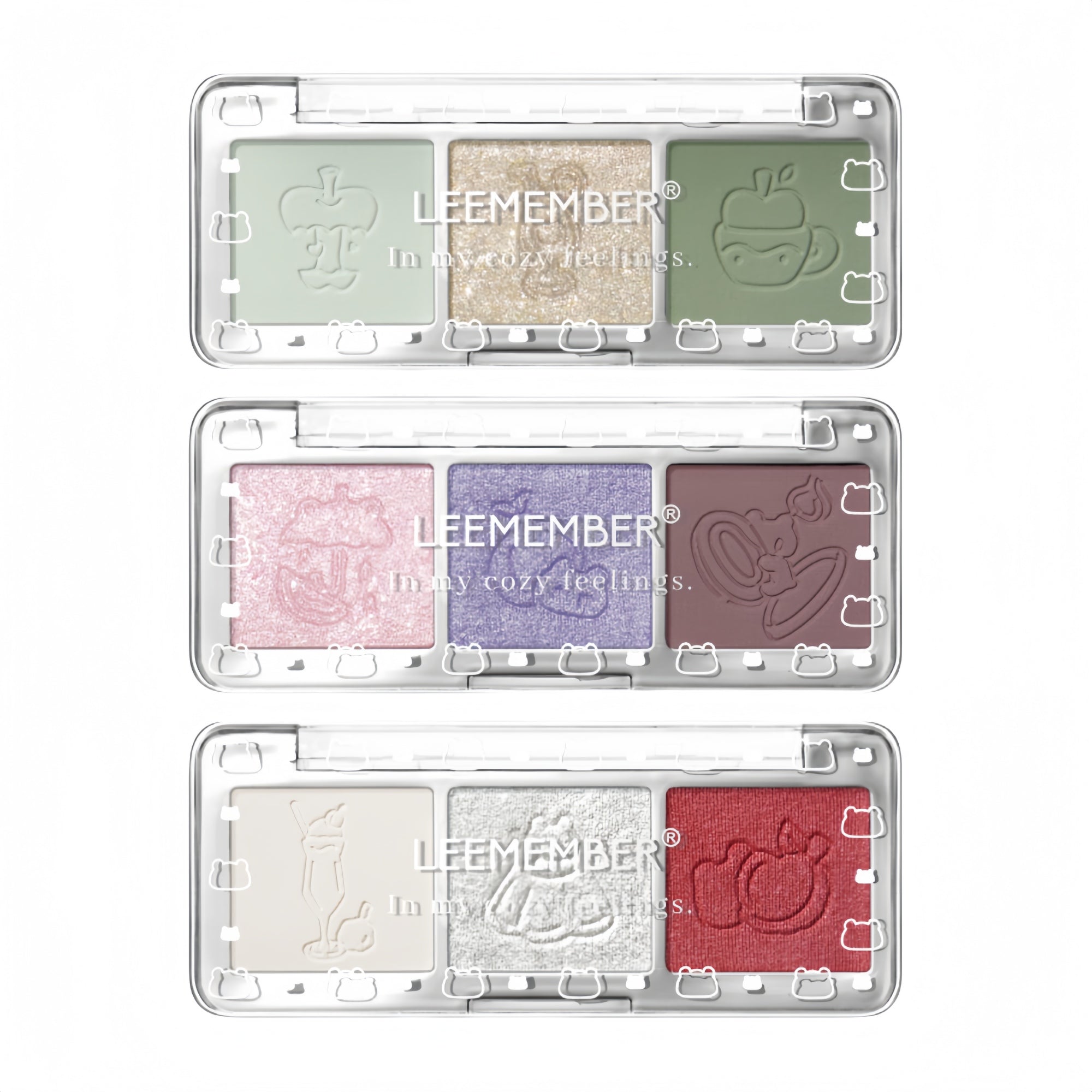 moon/ムーン・ストーン/五味美保/LaLa LEEMEMBER Fruit Punch Collection 3-color Satin Eyeshadow Palette
