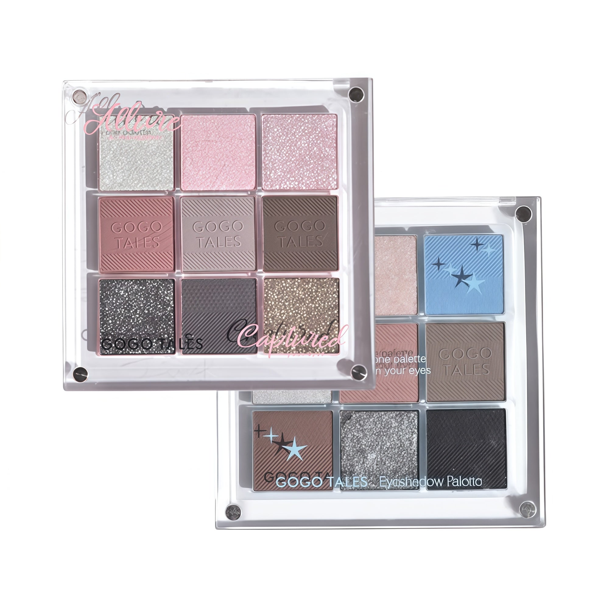 GOGO TALES Magnetic Sliding Cover Smoky Eyeshadow Palette T5234