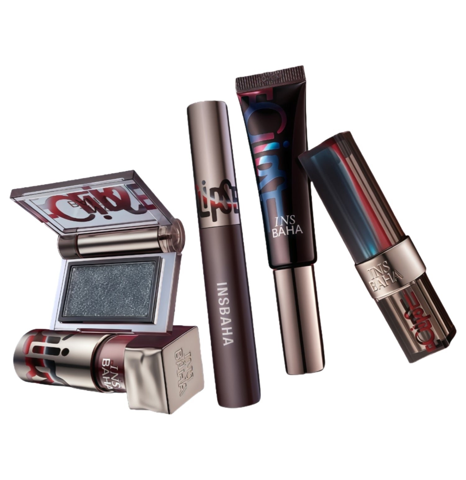 INSBAHA Halloween Lunar Eclipse Collection Lipstick & Eyeshadow & Blusher T5278